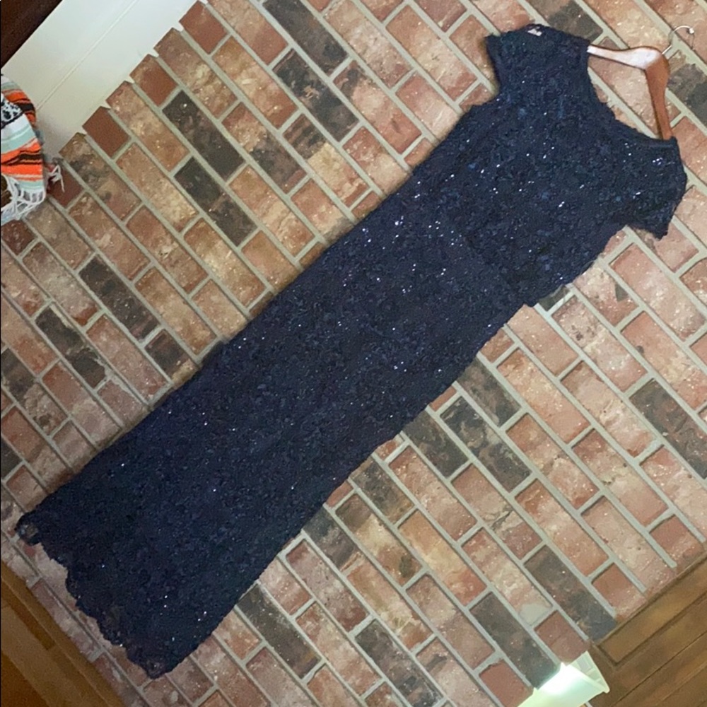 Blouson navy gown - Picture 3 of 10